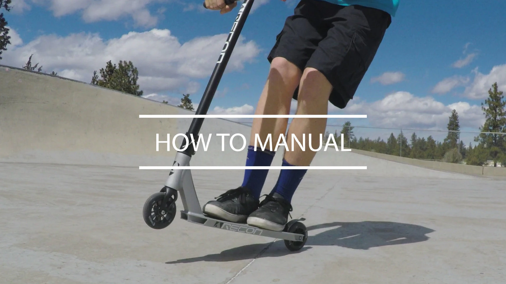 Scooter Tricks: How to do a Manual